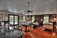 Great Hall showing living/entertainment area and part of dining area